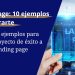 landing page ejemplos
