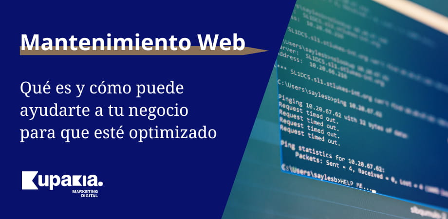 Mantenimiento Web: Todo lo que incluye y precios